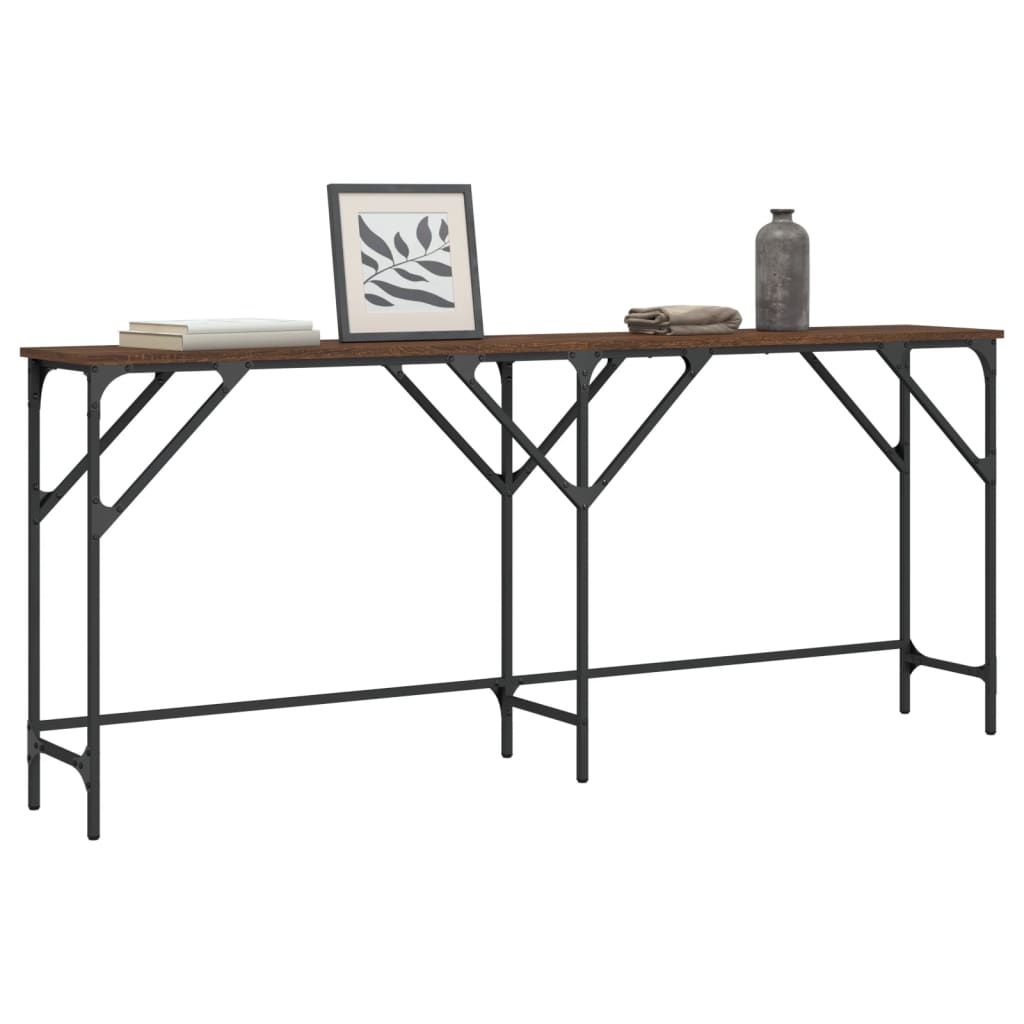 Console Table 180X29X75 Cm Engineered Wood