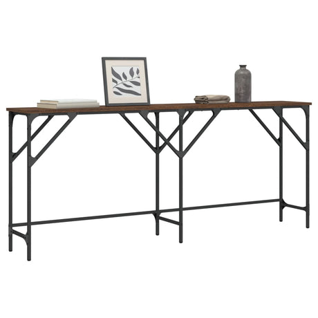 Console Table 180X29X75 Cm Engineered Wood