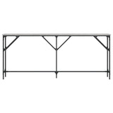 Console Table Grey Sonoma 180x23x75 cm Engineered Wood