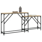 Nesting Console Tables 2 Pcs Engineered Wood