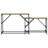 Nesting Console Tables 2 Pcs Engineered Wood
