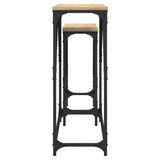 Nesting Console Tables 2 Pcs Engineered Wood