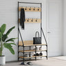 Clothes Rack With Shoe Storage