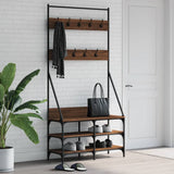Clothes Rack With Shoe Storage