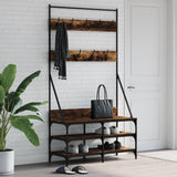 Clothes Rack With Shoe Storage