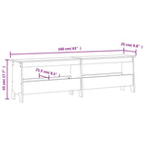 Hall Bench Solid Wood Pine