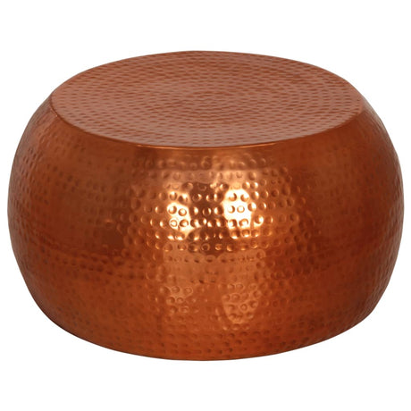 Hammered Aluminium Coffee Table