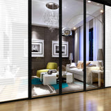 Window Films Frosted Stripes Design Pvc