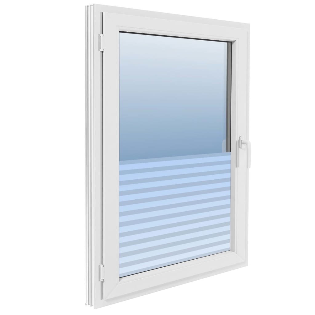 Window Films Frosted Stripes Design Pvc