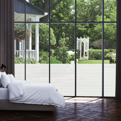 Window Films Frosted Stripes Design Pvc