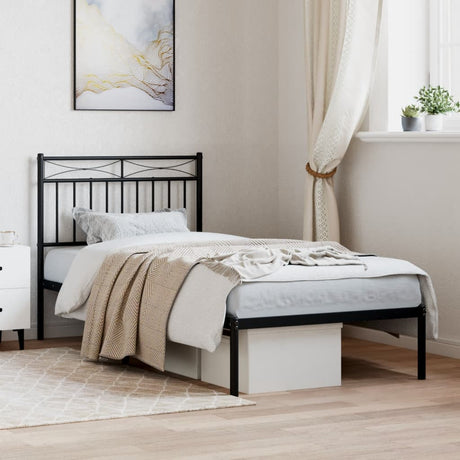 Metal Bed Frame Without Mattress 100X200Cm