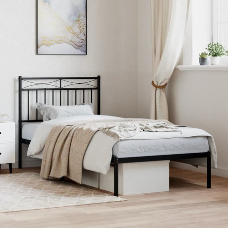 Metal Bed Frame Without Mattress 100X200Cm