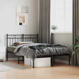 Metal Bed Frame Without Mattress 100X200Cm