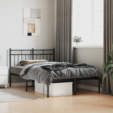 Metal Bed Frame Without Mattress 100X200Cm