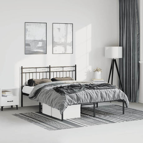 Metal Bed Frame Without Mattress 100X200Cm