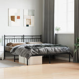 Metal Bed Frame Without Mattress 100X200Cm
