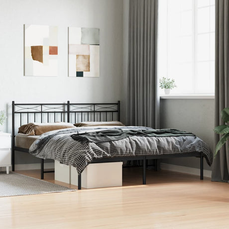 Metal Bed Frame Without Mattress 100X200Cm