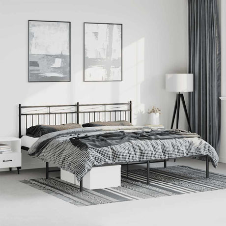 Metal Bed Frame Without Mattress 100X200Cm