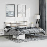 Metal Bed Frame Without Mattress 100X200Cm