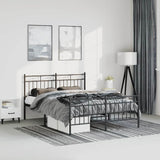 Metal Bed Frame Without Mattress 100X200Cm
