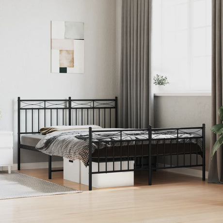 Metal Bed Frame Without Mattress 100X200Cm