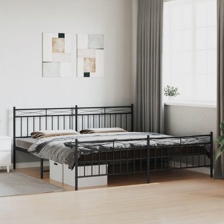 Metal Bed Frame Without Mattress 100X200Cm