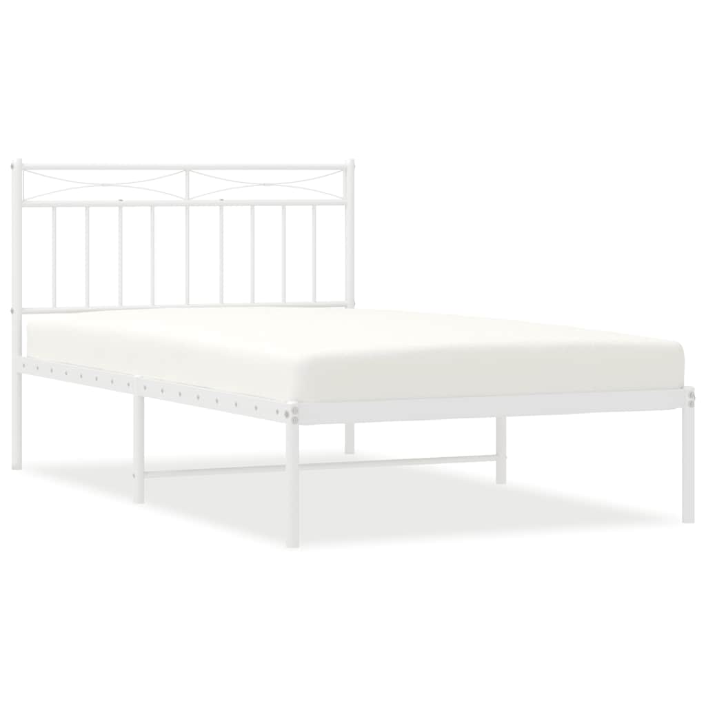 Metal Bed Frame Without Mattress 100X200Cm