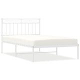Metal Bed Frame Without Mattress 100X200Cm