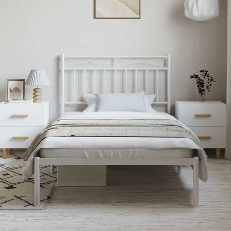Metal Bed Frame Without Mattress 100X200Cm