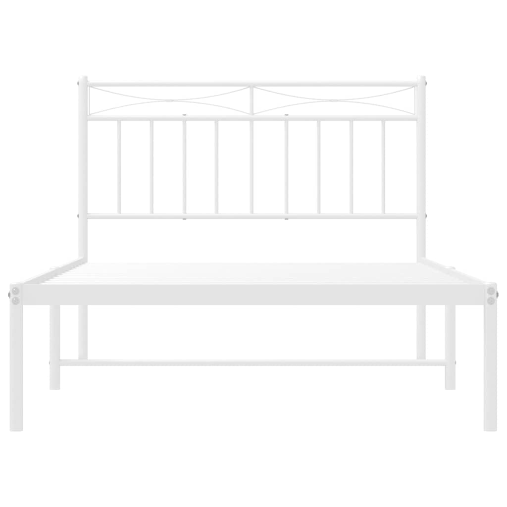 Metal Bed Frame Without Mattress 100X200Cm