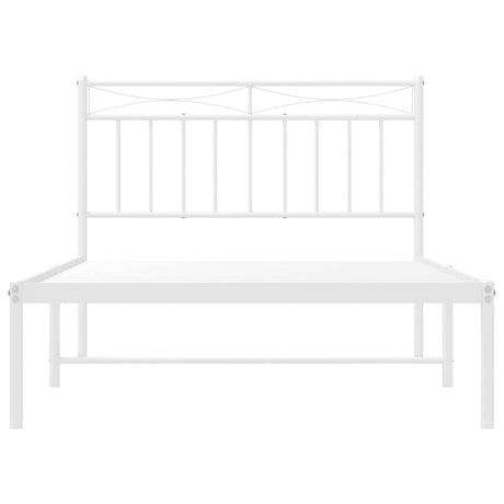 Metal Bed Frame Without Mattress 100X200Cm