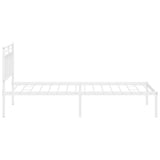 Metal Bed Frame Without Mattress 100X200Cm