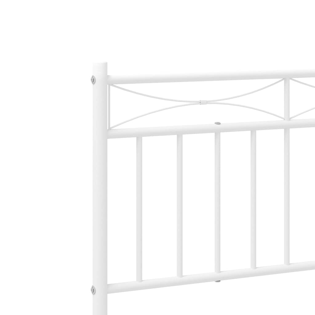 Metal Bed Frame Without Mattress 100X200Cm