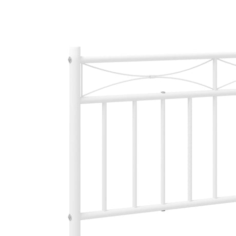 Metal Bed Frame Without Mattress 100X200Cm