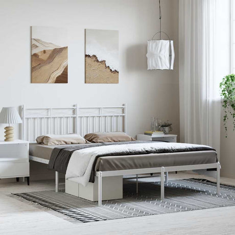 Metal Bed Frame Without Mattress 100X200Cm