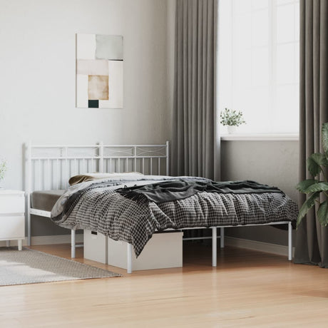 Metal Bed Frame Without Mattress 100X200Cm