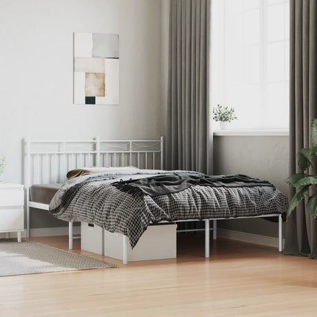 Metal Bed Frame Without Mattress 100X200Cm