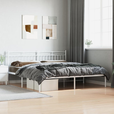Metal Bed Frame Without Mattress 100X200Cm