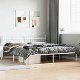 Metal Bed Frame Without Mattress 100X200Cm