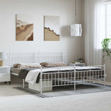 Metal Bed Frame Without Mattress 100X200Cm