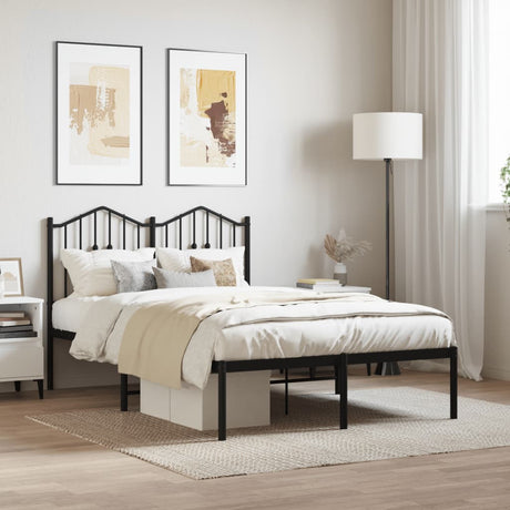 Metal Bed Frame Without Mattress 90X200Cm