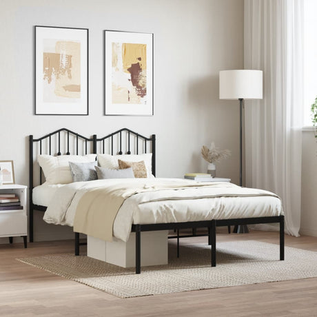 Metal Bed Frame Without Mattress 90X200Cm