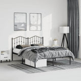 Metal Bed Frame Without Mattress 90X200Cm