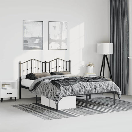 Metal Bed Frame Without Mattress 90X200Cm