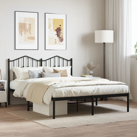 Metal Bed Frame Without Mattress 90X200Cm