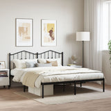 Metal Bed Frame Without Mattress 90X200Cm