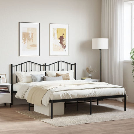 Metal Bed Frame Without Mattress 90X200Cm