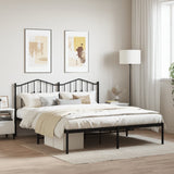 Metal Bed Frame Without Mattress 90X200Cm