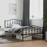 Metal Bed Frame Without Mattress 90X200Cm