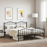 Metal Bed Frame Without Mattress 90X200Cm